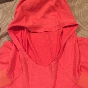 Columbia Hooded Pullover-Coral